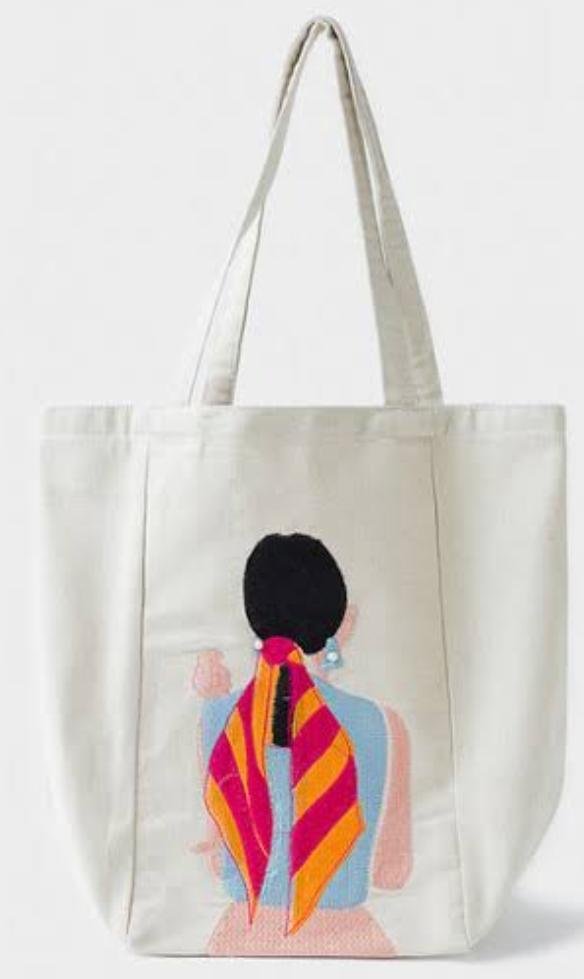 Colorful and playful tote bag by Beechtree – great for daily outings or shopping